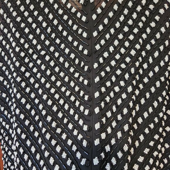 Vintage Luisa Spagnoli beaded 100% silk swing top - Picture 7 of 8